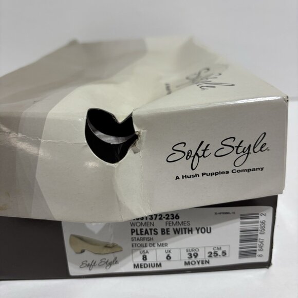 Soft Style Women’s Pleats Be With You Block Heel Pumps, Size 8 M - Picture 7 of 7